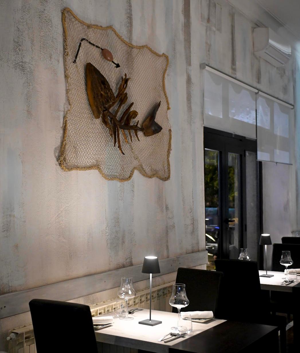 La sala del Ristorante del Pesce